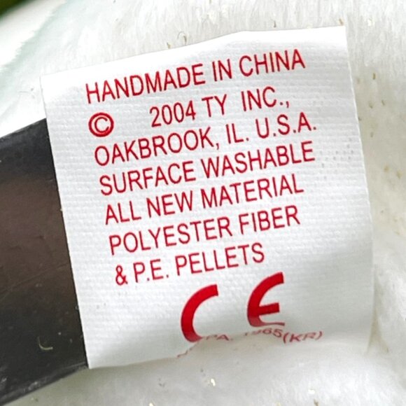 Ty Beanie Baby Christmas Angel Bear Lot of 3 MWMT Gift Love Peace Star Plush - Picture 16 of 16